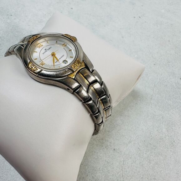 Anne Klein Watch 28mm Round Mixed Tone Date Classic Brand New Battery - Picture 7 of 13